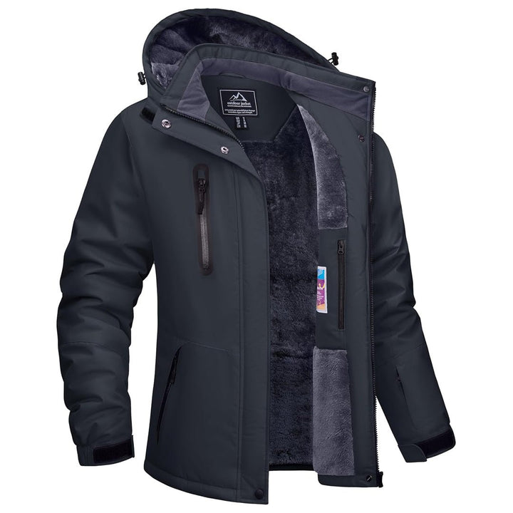 Women's Outdoor Waterproof Hooded Warm Winter Jacket - AT24W4186