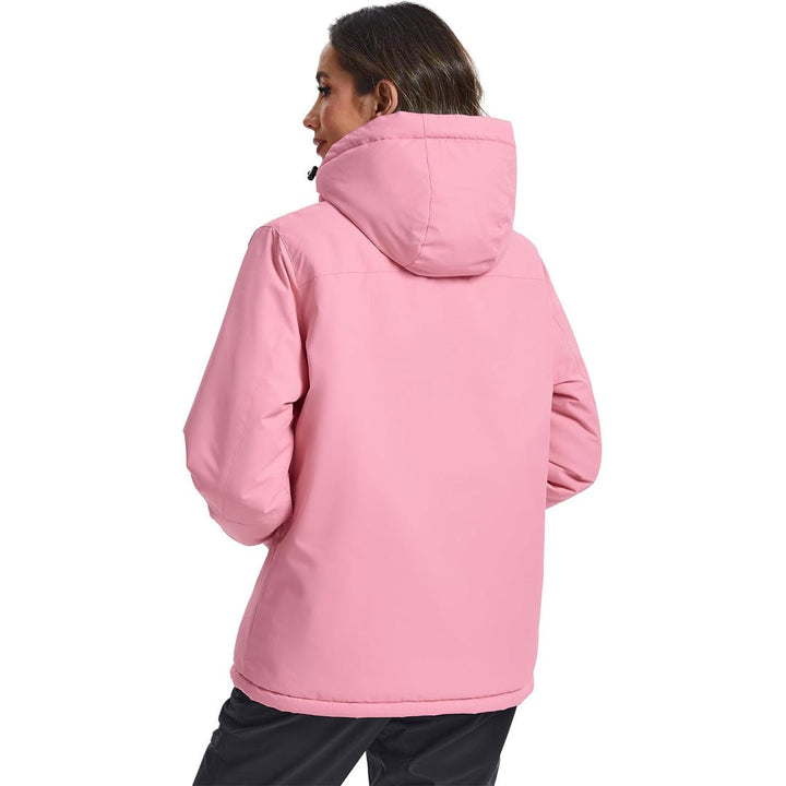 Women's Outdoor Waterproof Hooded Warm Winter Jacket - AT24W4186