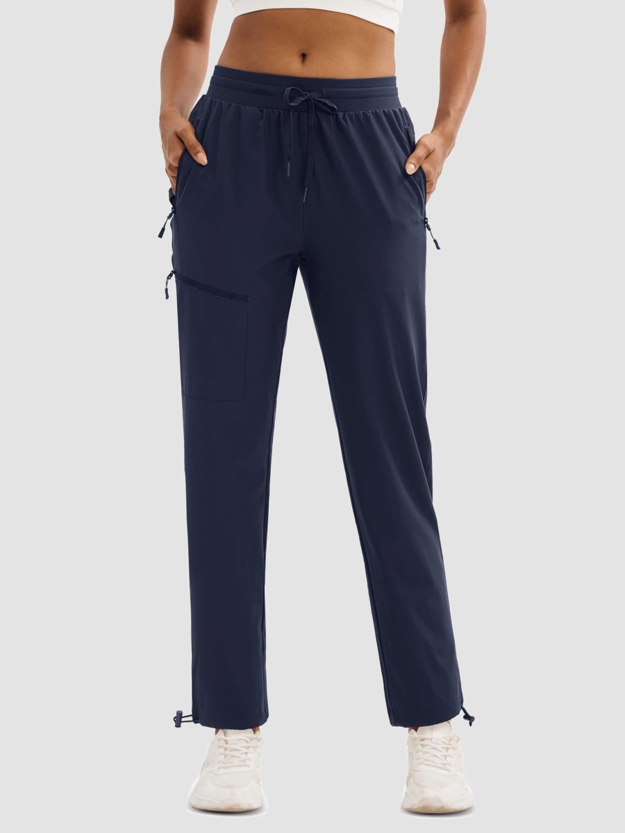TACVASEN Navy Women's UPF 50+ Quick Dry Lightweight Hiking Pants