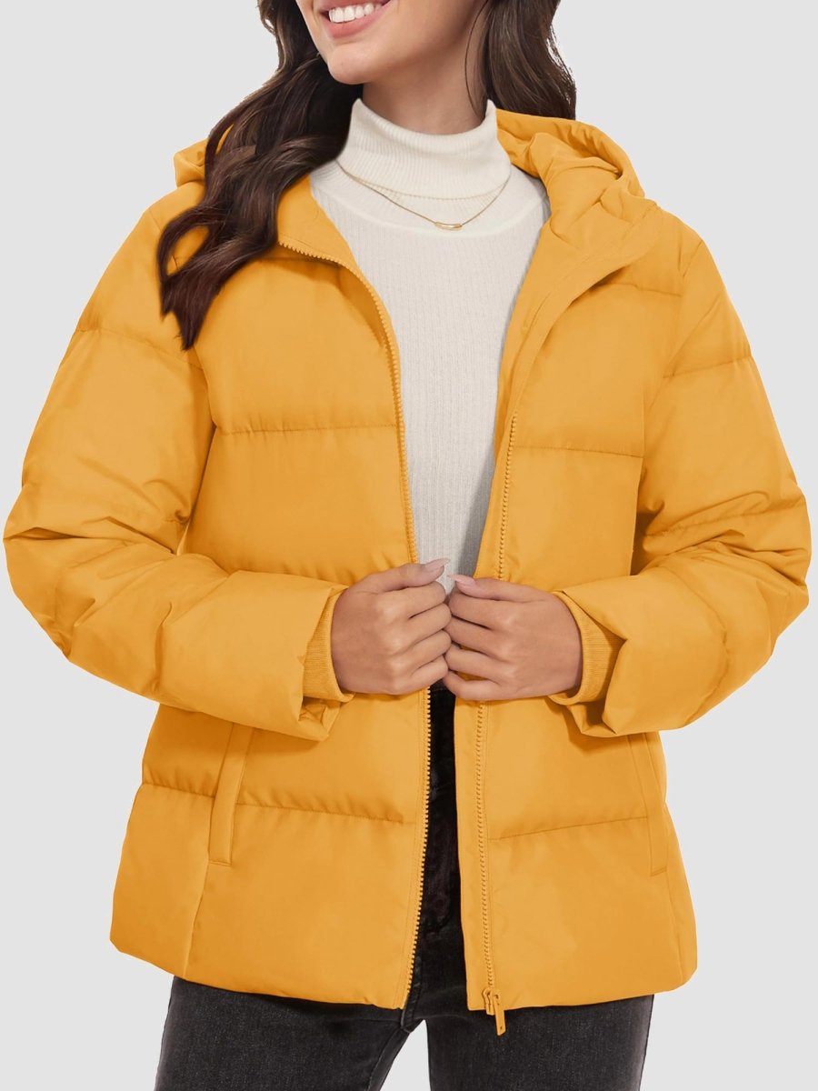 TACVASEN Ginger Women's Warm Hooded Down Jacket for Winter