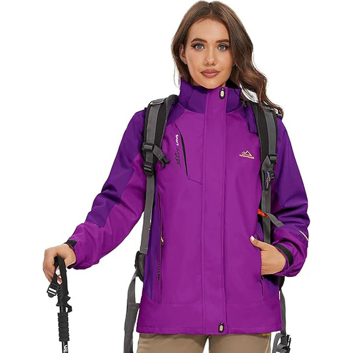 Women's Winter Coats 3 - IN - 1 Water Resistant Windproof Fleece Ski Jacket - 12328D