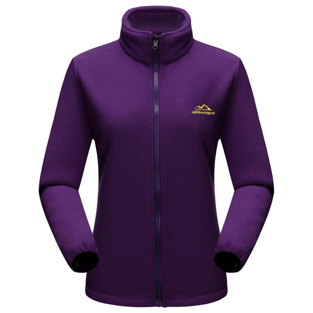 TACVASEN Deep Purple Women's 3 - IN - 1 Waterproof Coats Windproof Fleece Ski Jacket