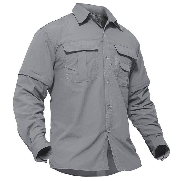 Quick-Dry Detachable Button-down Tactical Shirts - Men's Tactical