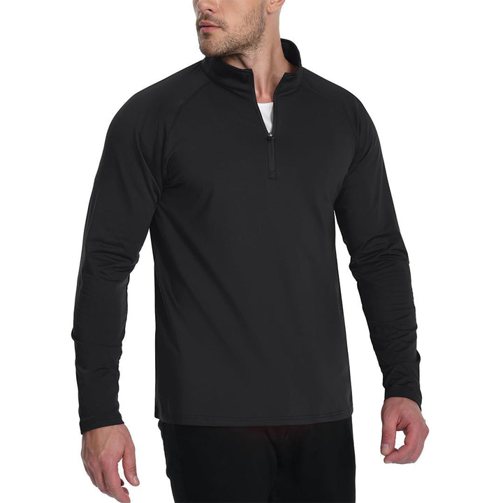 Men's 1/4 Zip Athletic Pullover Fleece Lined Sweatshirts - men's tops