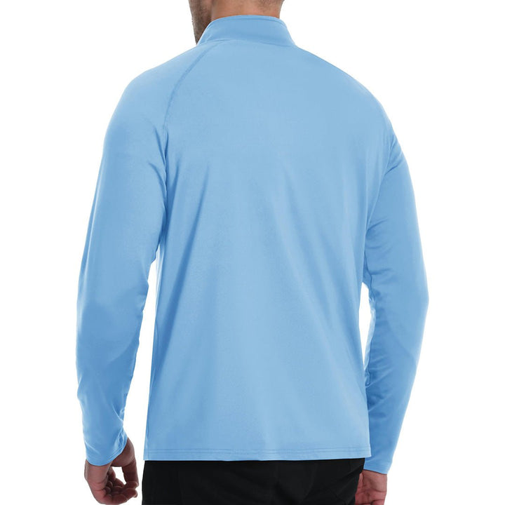 Men's 1/4 Zip Athletic Pullover Fleece Lined Sweatshirts - men's tops