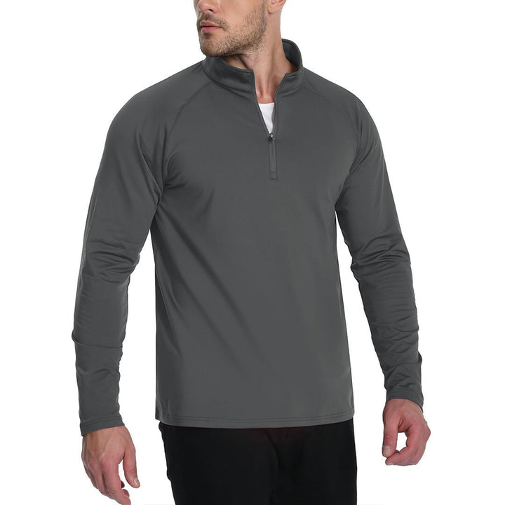 Men's 1/4 Zip Athletic Pullover Fleece Lined Sweatshirts - men's tops