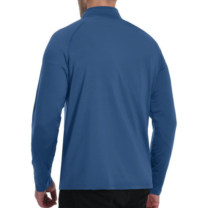 Men's 1/4 Zip Athletic Pullover Fleece Lined Sweatshirts - men's tops