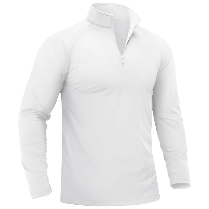 Men's 1/4 Zip Athletic Pullover Fleece Lined Sweatshirts - men's tops
