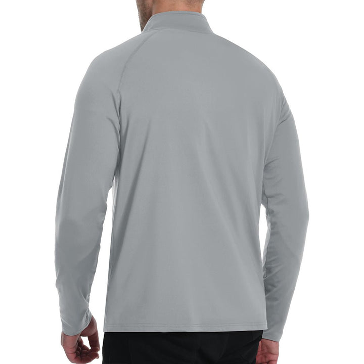 Men's 1/4 Zip Athletic Pullover Fleece Lined Sweatshirts - men's tops