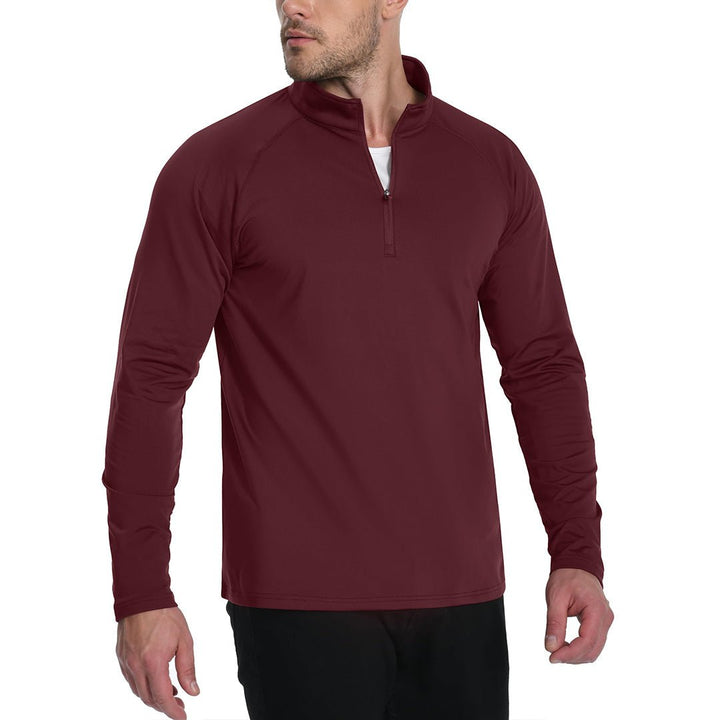 Men's 1/4 Zip Athletic Pullover Fleece Lined Sweatshirts - men's tops