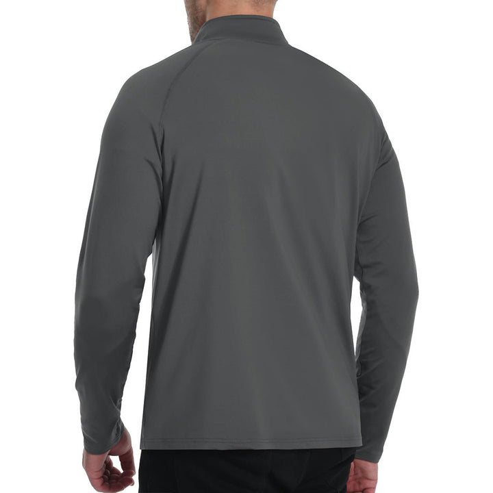 Men's 1/4 Zip Athletic Pullover Fleece Lined Sweatshirts - men's tops