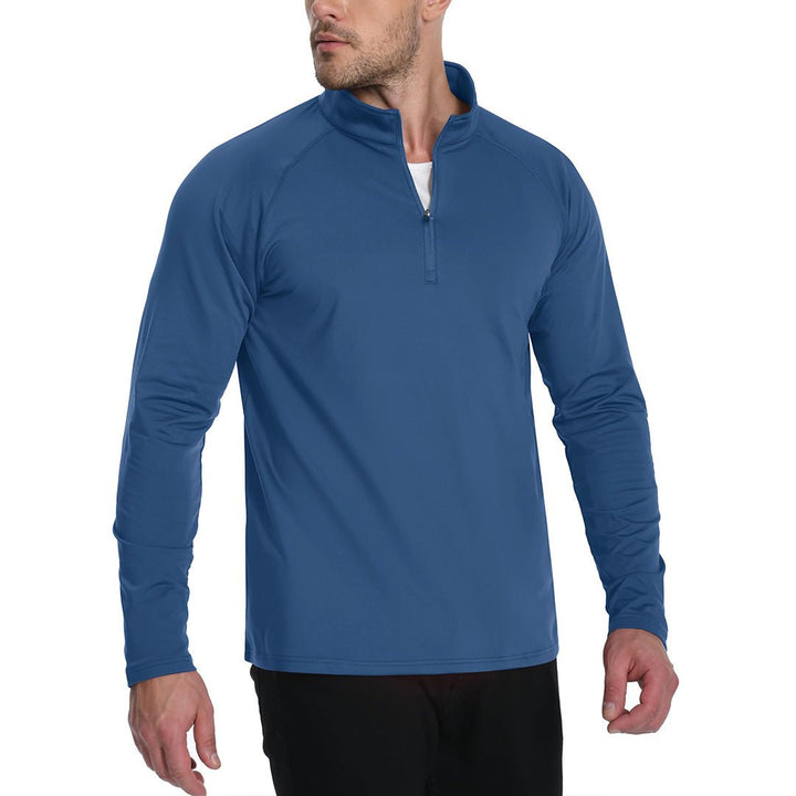 Men's 1/4 Zip Athletic Pullover Fleece Lined Sweatshirts - men's tops
