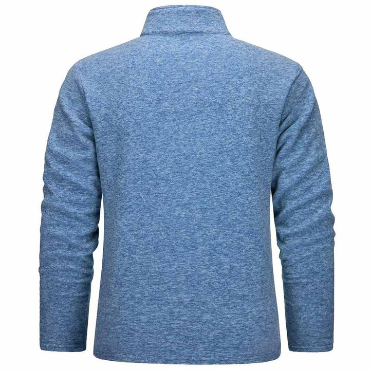 Men's 1/4 Zip Fleece Athletic Pullover Sweatshirts - Men's Sweatshirts