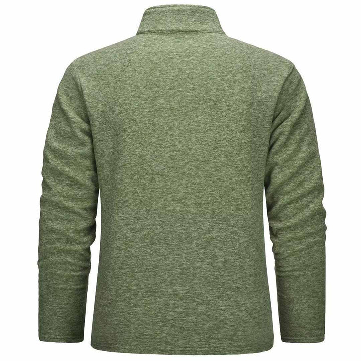 Men's 1/4 Zip Fleece Athletic Pullover Sweatshirts - Men's Sweatshirts