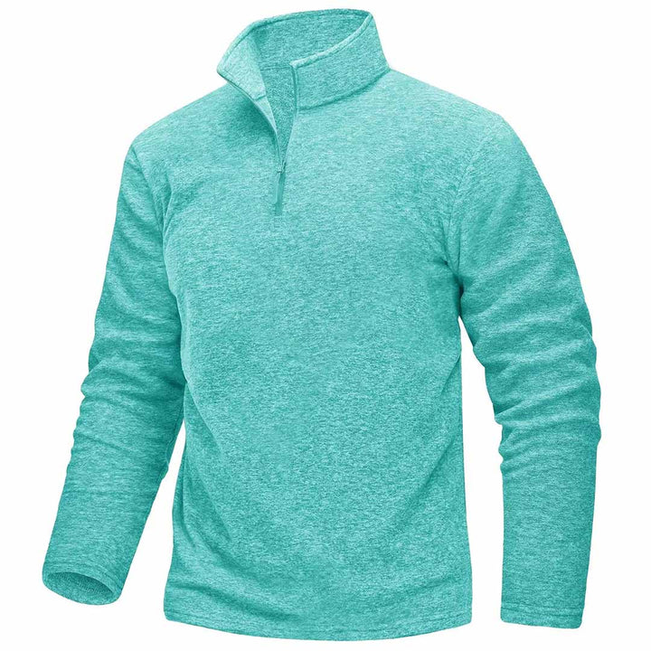 Men's 1/4 Zip Fleece Athletic Pullover Sweatshirts - Men's Sweatshirts