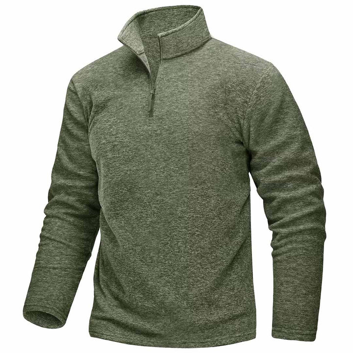 Men's 1/4 Zip Fleece Athletic Pullover Sweatshirts - Men's Sweatshirts