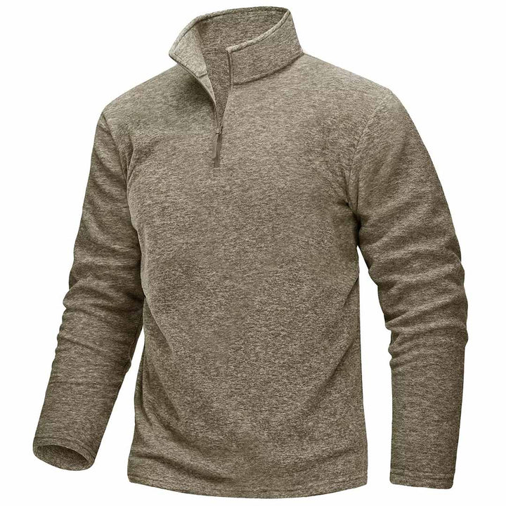 Men's 1/4 Zip Fleece Athletic Pullover Sweatshirts - Men's Sweatshirts