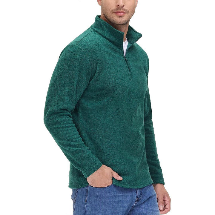 Men's 1/4 Zip Fleece Athletic Pullover Sweatshirts - Men's Sweatshirts