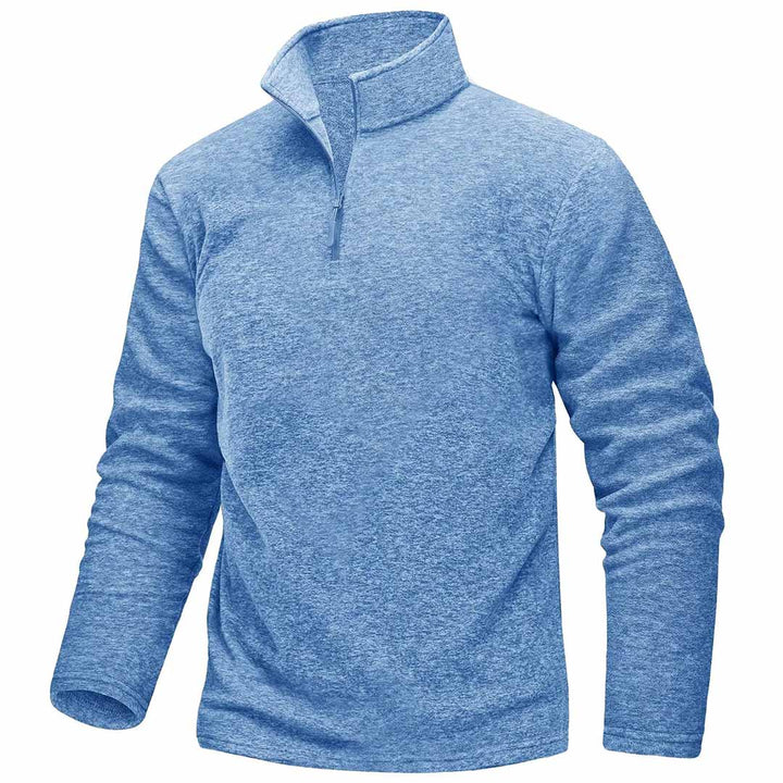 Men's 1/4 Zip Fleece Athletic Pullover Sweatshirts - Men's Sweatshirts