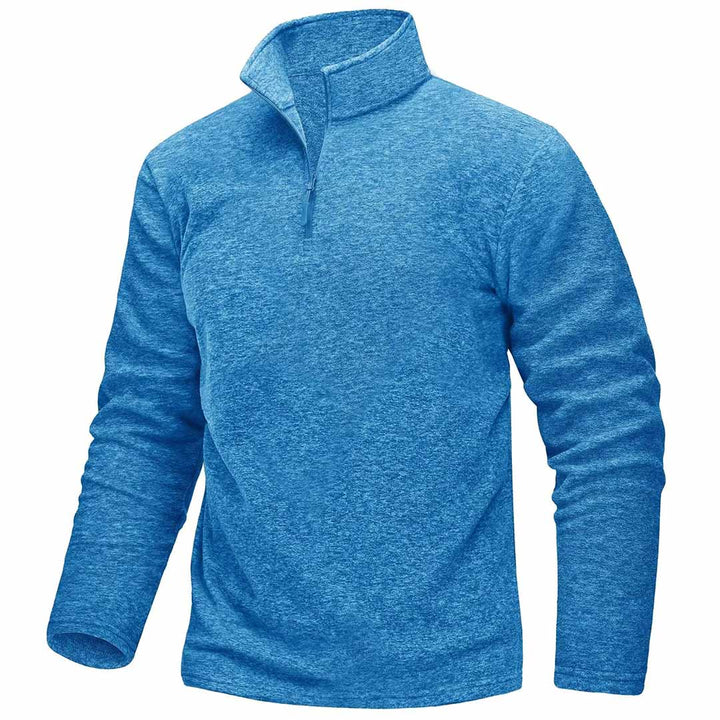 Men's 1/4 Zip Fleece Athletic Pullover Sweatshirts - Men's Sweatshirts