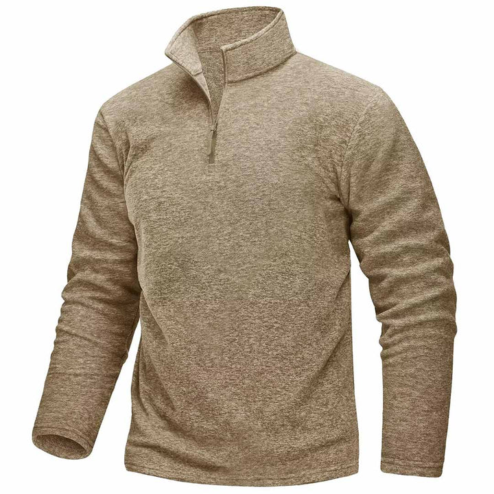Men's 1/4 Zip Fleece Athletic Pullover Sweatshirts - Men's Sweatshirts