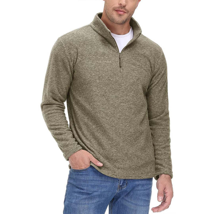 Men's 1/4 Zip Fleece Athletic Pullover Sweatshirts - Men's Sweatshirts