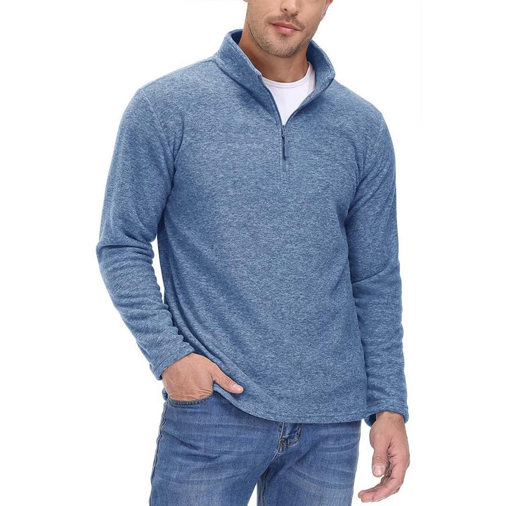 Men's 1/4 Zip Fleece Athletic Pullover Sweatshirts - Men's Sweatshirts