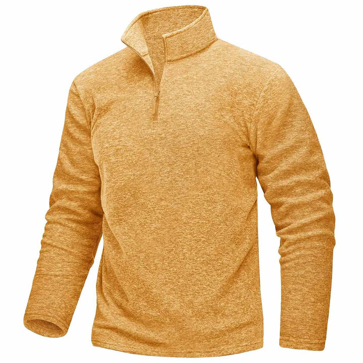 Men's 1/4 Zip Fleece Athletic Pullover Sweatshirts - Men's Sweatshirts