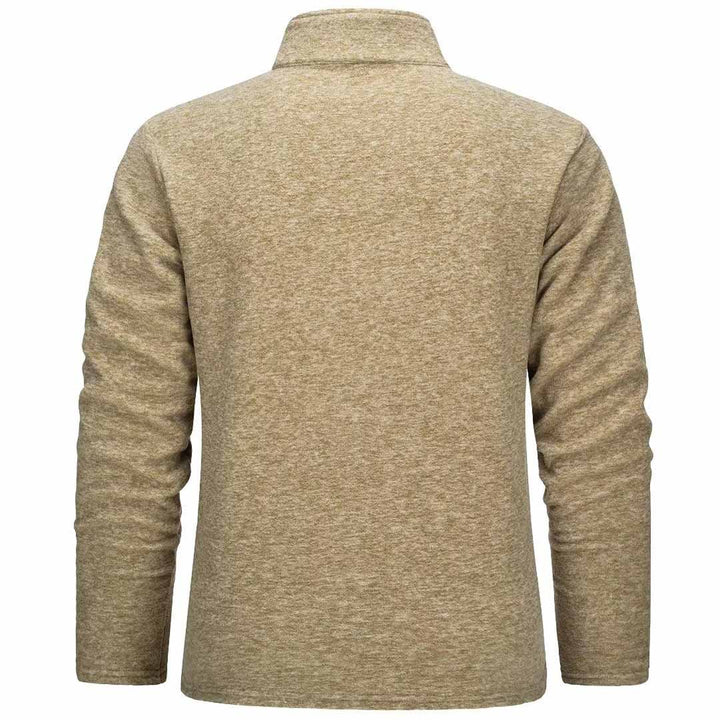 Men's 1/4 Zip Fleece Athletic Pullover Sweatshirts - Men's Sweatshirts