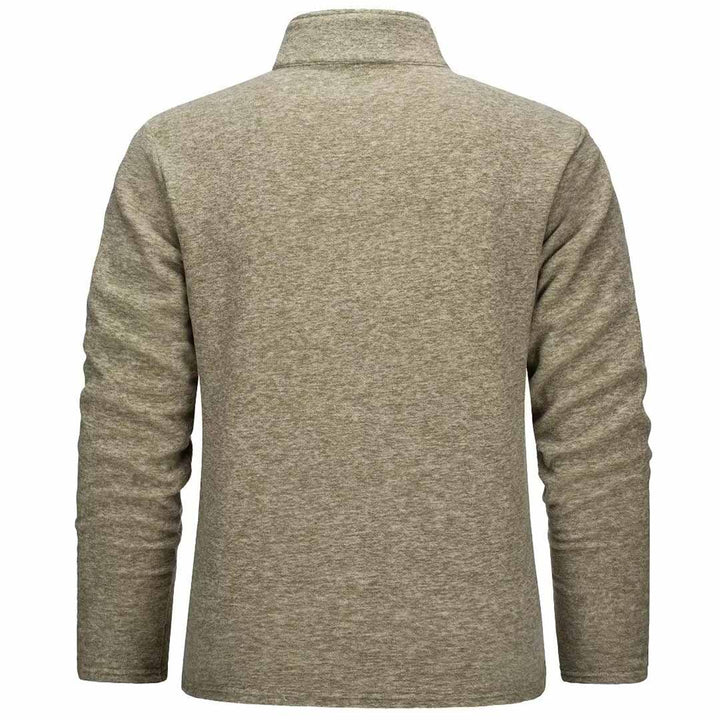 Men's 1/4 Zip Fleece Athletic Pullover Sweatshirts - Men's Sweatshirts