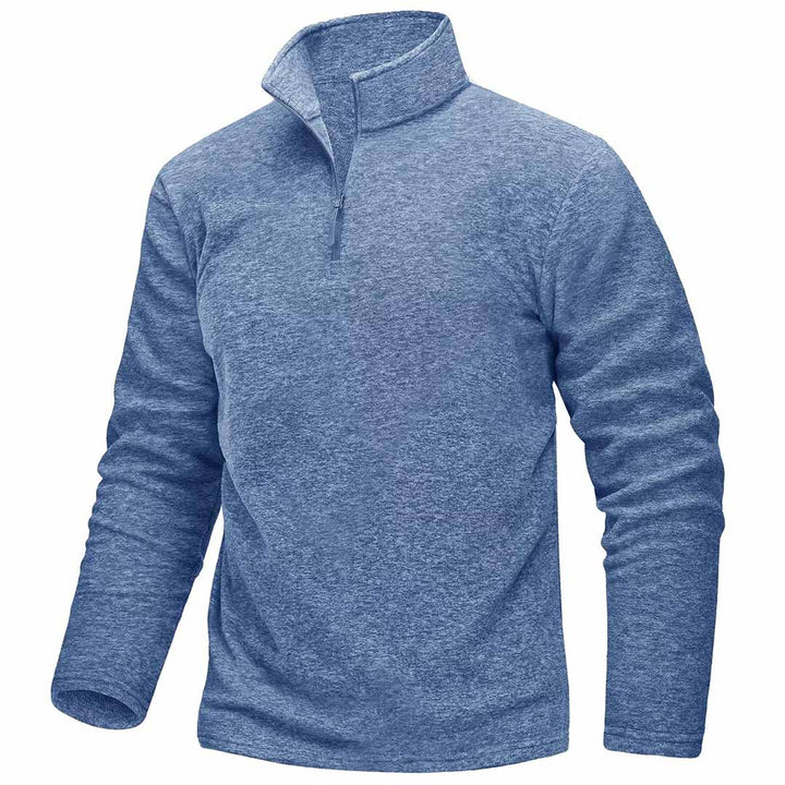 Men's 1/4 Zip Fleece Athletic Pullover Sweatshirts - Men's Sweatshirts