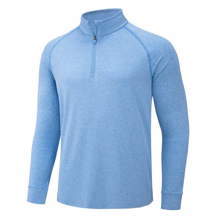 Men's 1/4 Zip Pullover Shirts Sun Protection UPF 50+ Long Sleeve - Men's Running Shirts