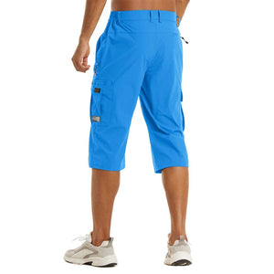 TACVASEN Amry Green Utility Cargo Shorts Quick Drying