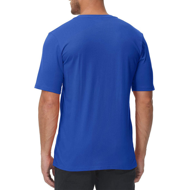 Men's Casual Cotton Henley Shirts - Men's T-shirts