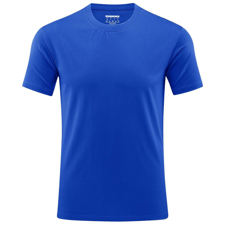 Men's Casual Crew Neck Cotton T-Shirt - Men's T-shirts