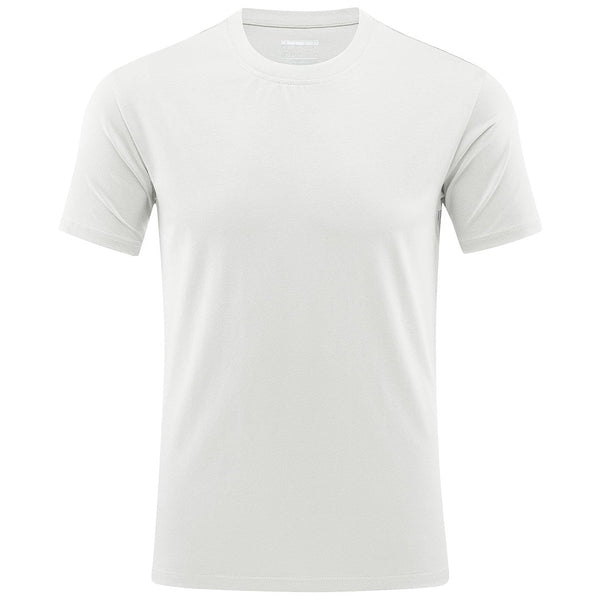Men's Casual Crew Neck Cotton T-Shirt - Men's T-shirts