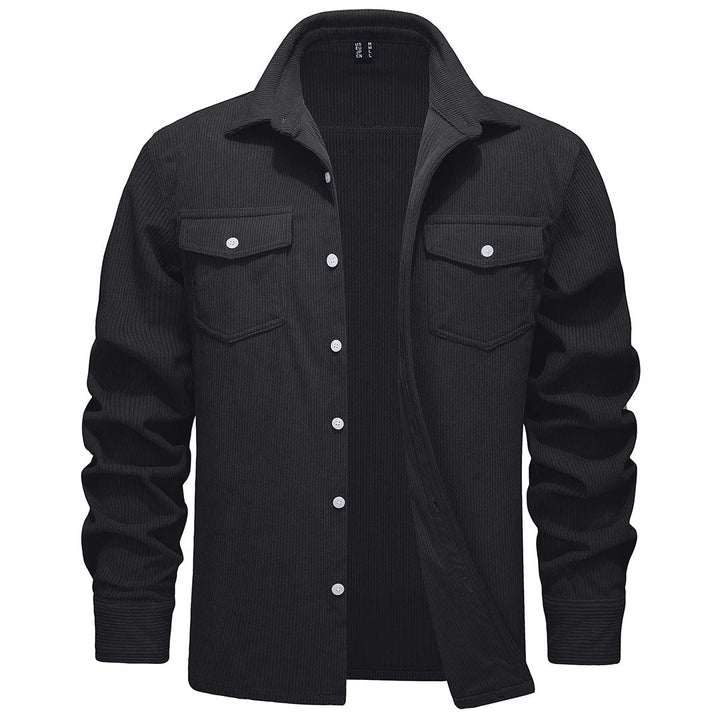 Men's Casual Shacket Lightweight Corduroy Shirt Jacket - Men's Jackets