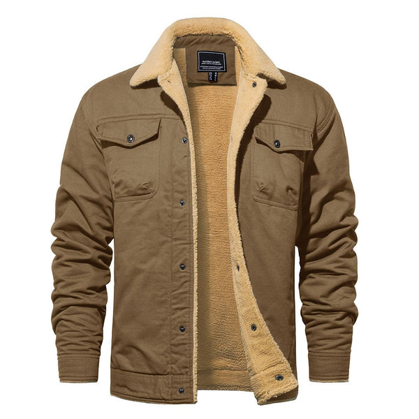 Men's Cotton Jackets Cargo Coat with Multi Pockets - Fall Winter 2022