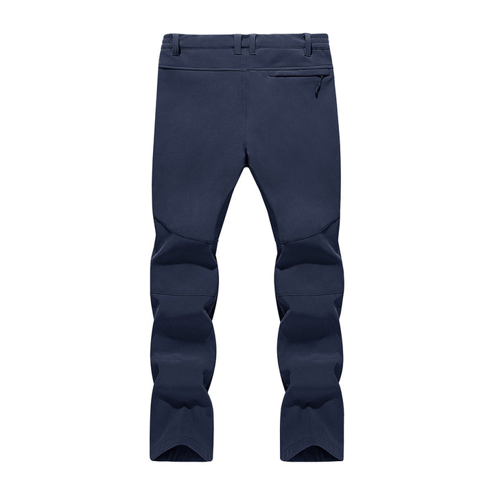 Men's Fleece Lined Pants Softshell Ski Tactical Military - Men's Tactical
