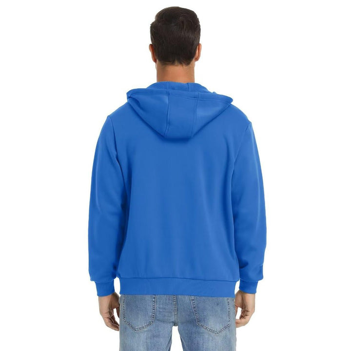 Men's Full Zip-Up Casual Active Hoodie - Men's hoodie