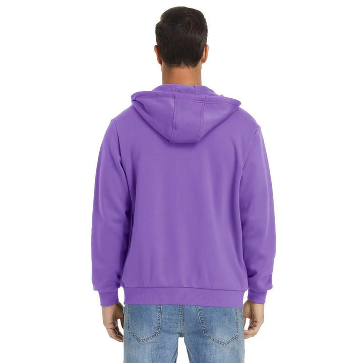 Men's Full Zip-Up Casual Active Hoodie - Men's hoodie