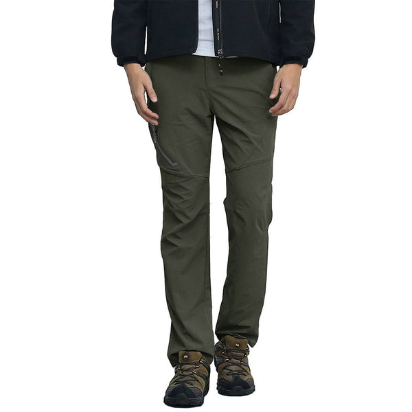 TACVASEN Army Green Men's Quick Dry Lightweight Breathable Hiking Pants