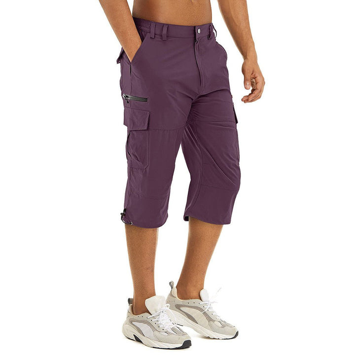 Men's Hiking Shorts 3/4 Quick-Dry Cargo Shorts - Men's Cargo Shorts