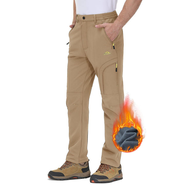 Men's Hiking Water Resistant Reinforced Knees Winter Pants - Fall Winter 2022