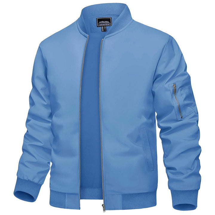 Men's Lightweight Bomber Zip Jackets - Fall Winter 2022