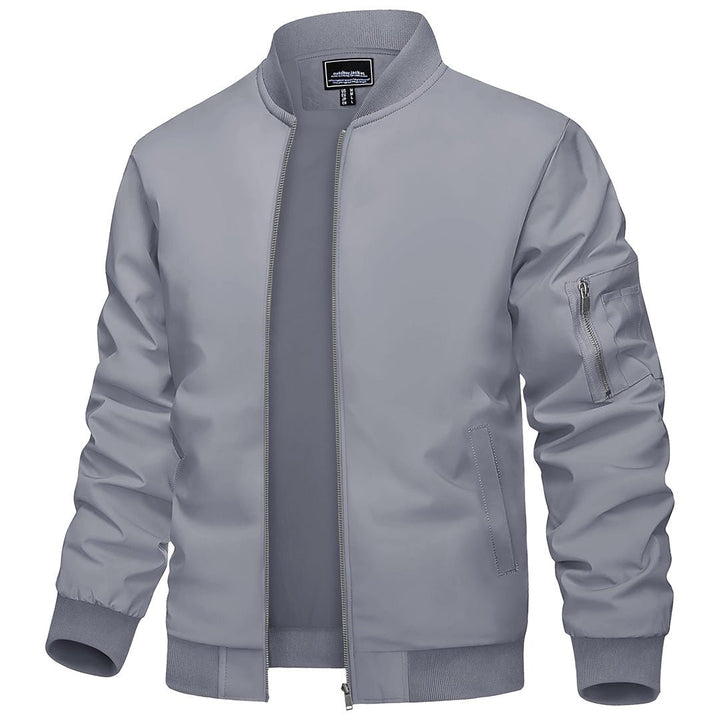 Men's Lightweight Bomber Zip Jackets - Fall Winter 2022