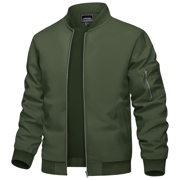 Men's Lightweight Bomber Zip Jackets - Fall Winter 2022