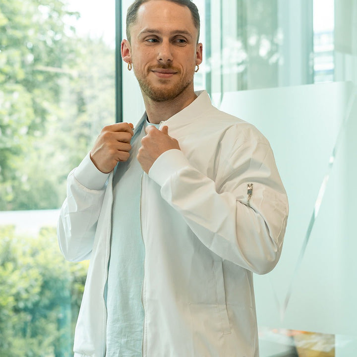 Men's Lightweight Bomber Zip Jackets - Fall Winter 2022