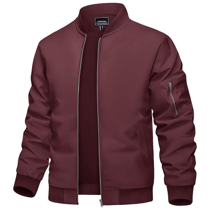 Men's Lightweight Bomber Zip Jackets - Fall Winter 2022