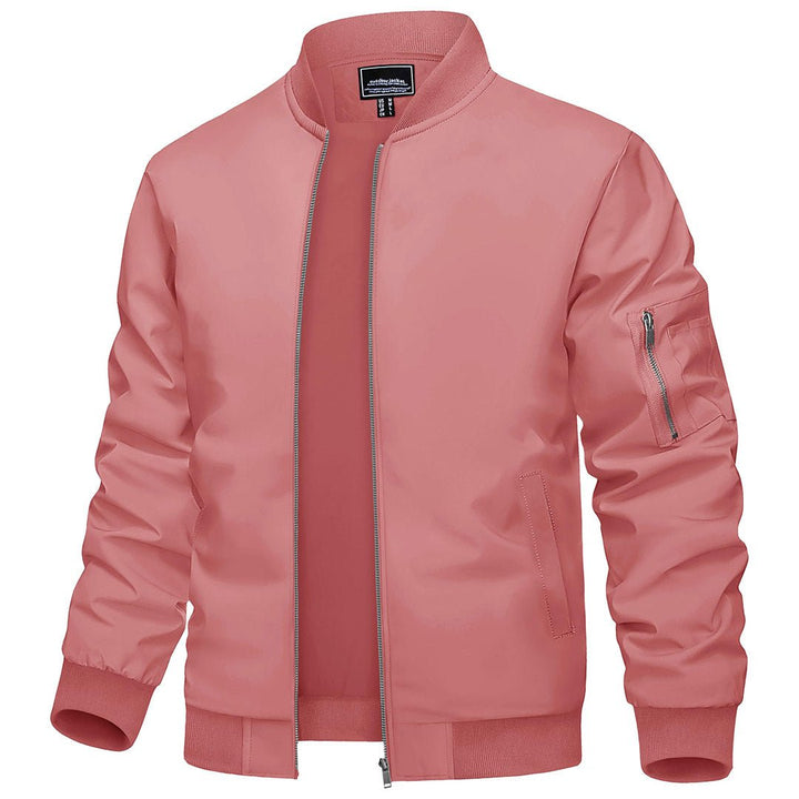 Men's Lightweight Bomber Zip Jackets - Fall Winter 2022